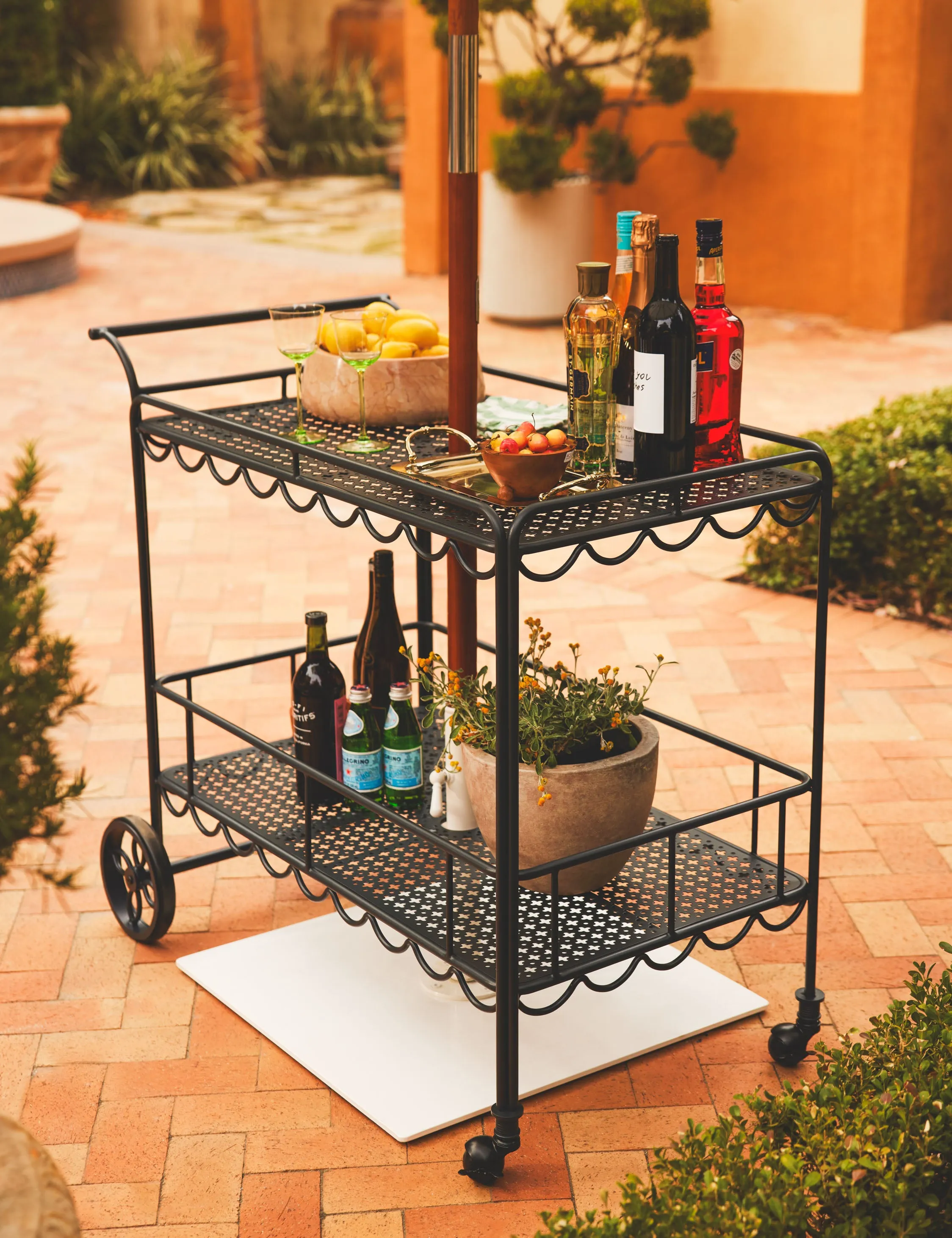 Al Fresco Bar Cart by Business & Pleasure Co. Lulu and Georgia