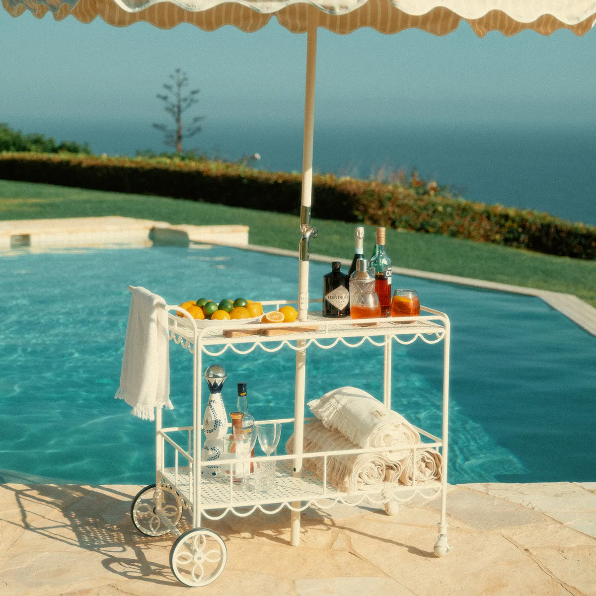 Al Fresco Bar Cart by Business & Pleasure Co. Lulu and Georgia