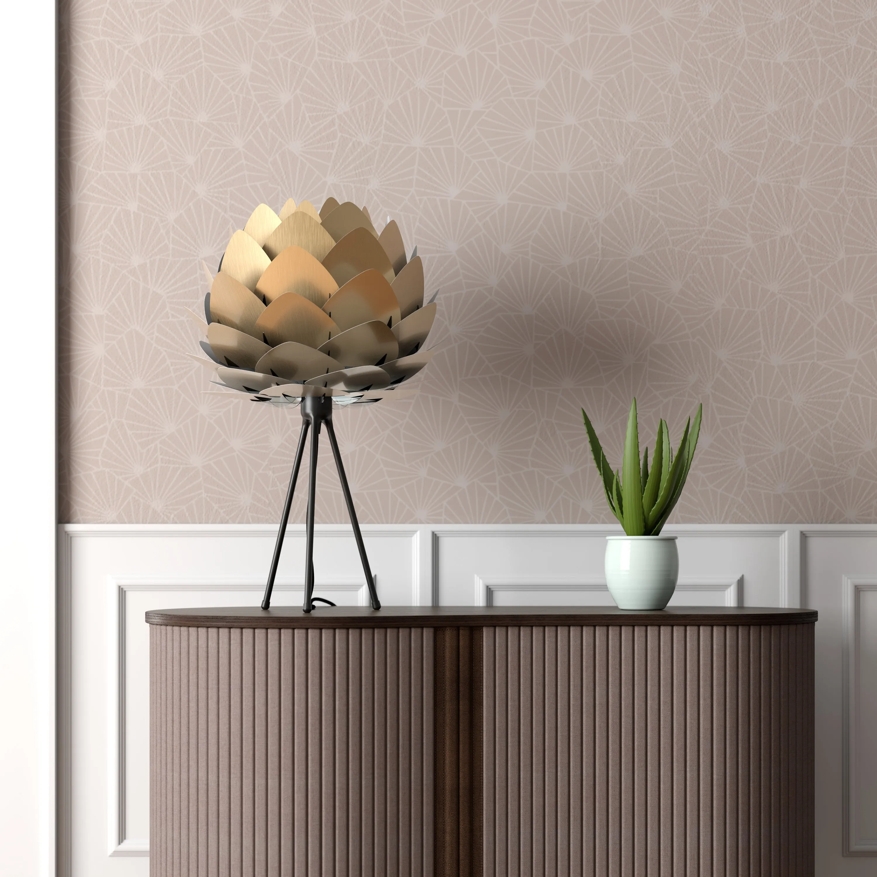 Aluvia Tripod Table Lamp