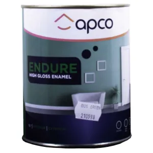 Apco Endure Gloss Enamel Bus Green 1L