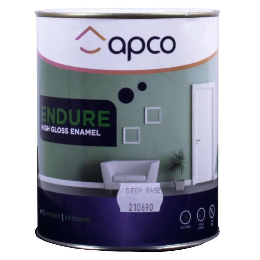 Apco Endure Gloss Enamel Deep Base 1L
