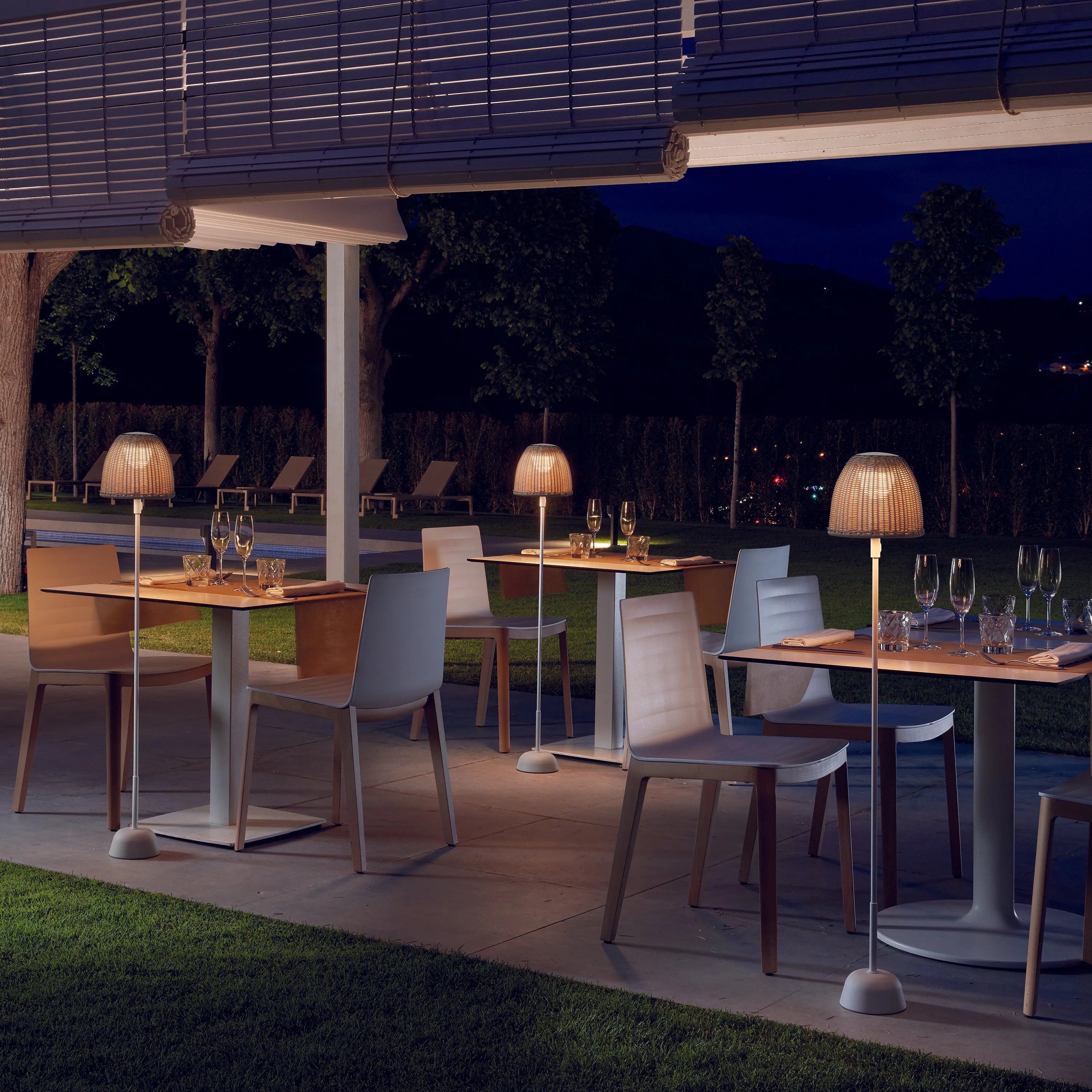 Atticus Outdoor LED Floor Lamp