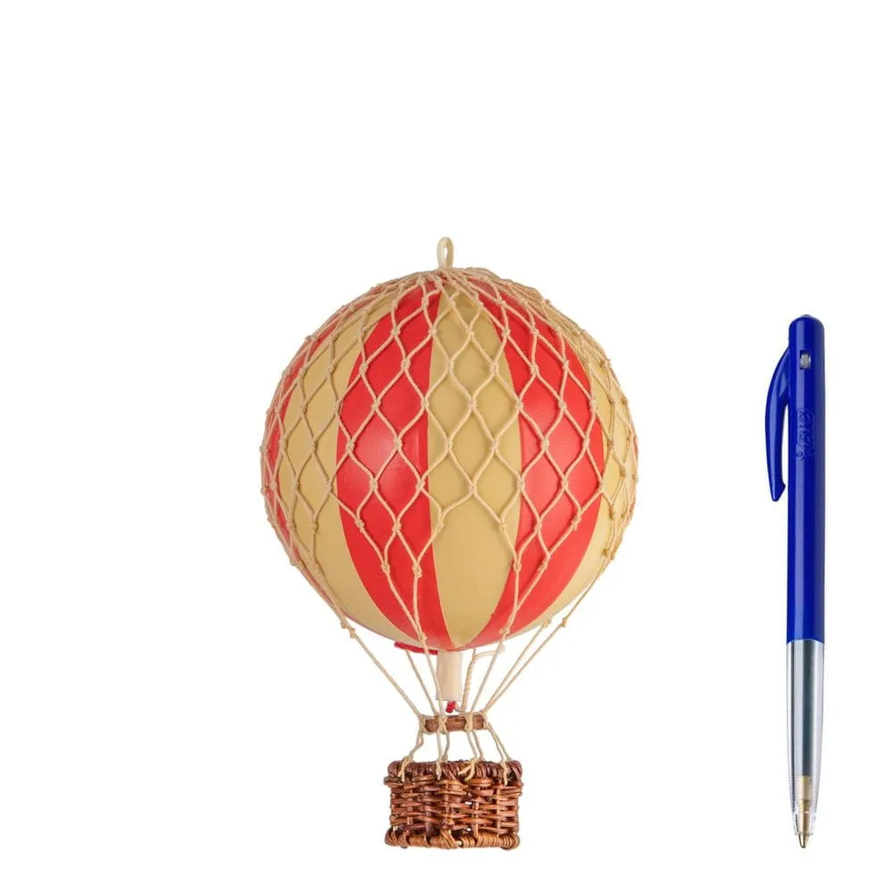 Authentic Models Floating The Skies Balloon Model, Red Double,  8.5 Cm