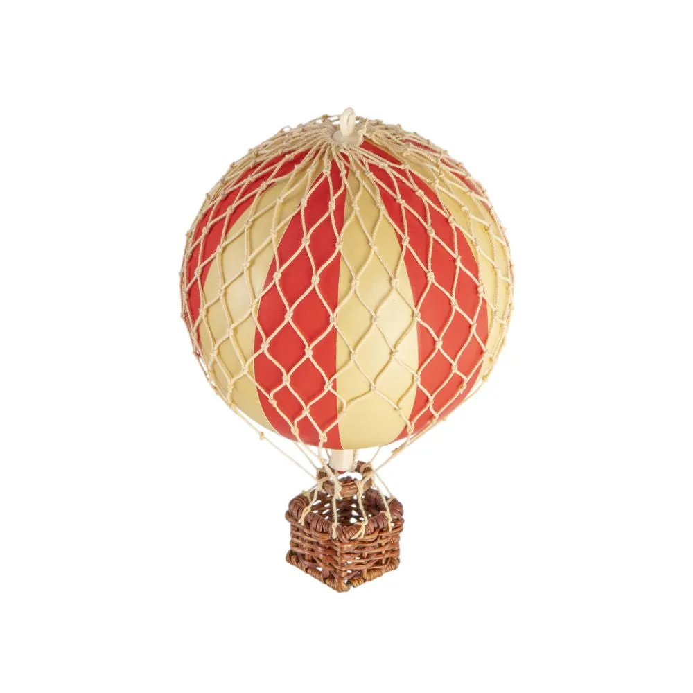 Authentic Models Floating The Skies Balloon Model, Red Double,  8.5 Cm