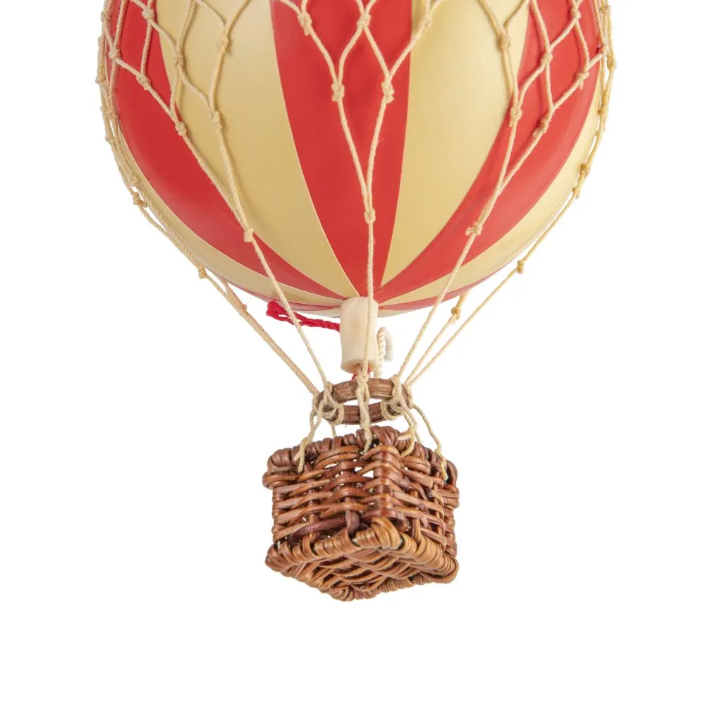 Authentic Models Floating The Skies Balloon Model, Red Double,  8.5 Cm