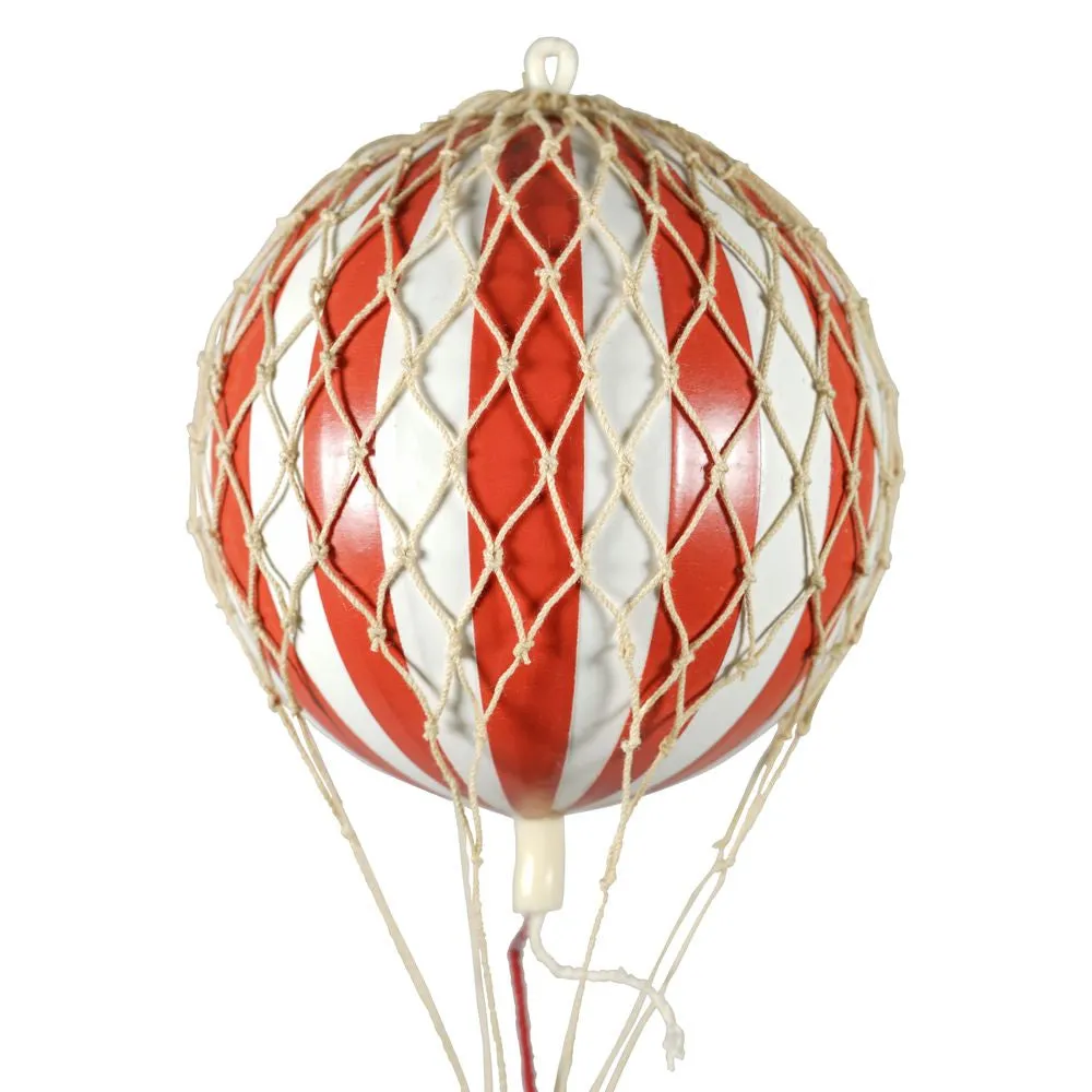 Authentic Models Floating The Skies Balloon Model, Red/White,  8.5 Cm