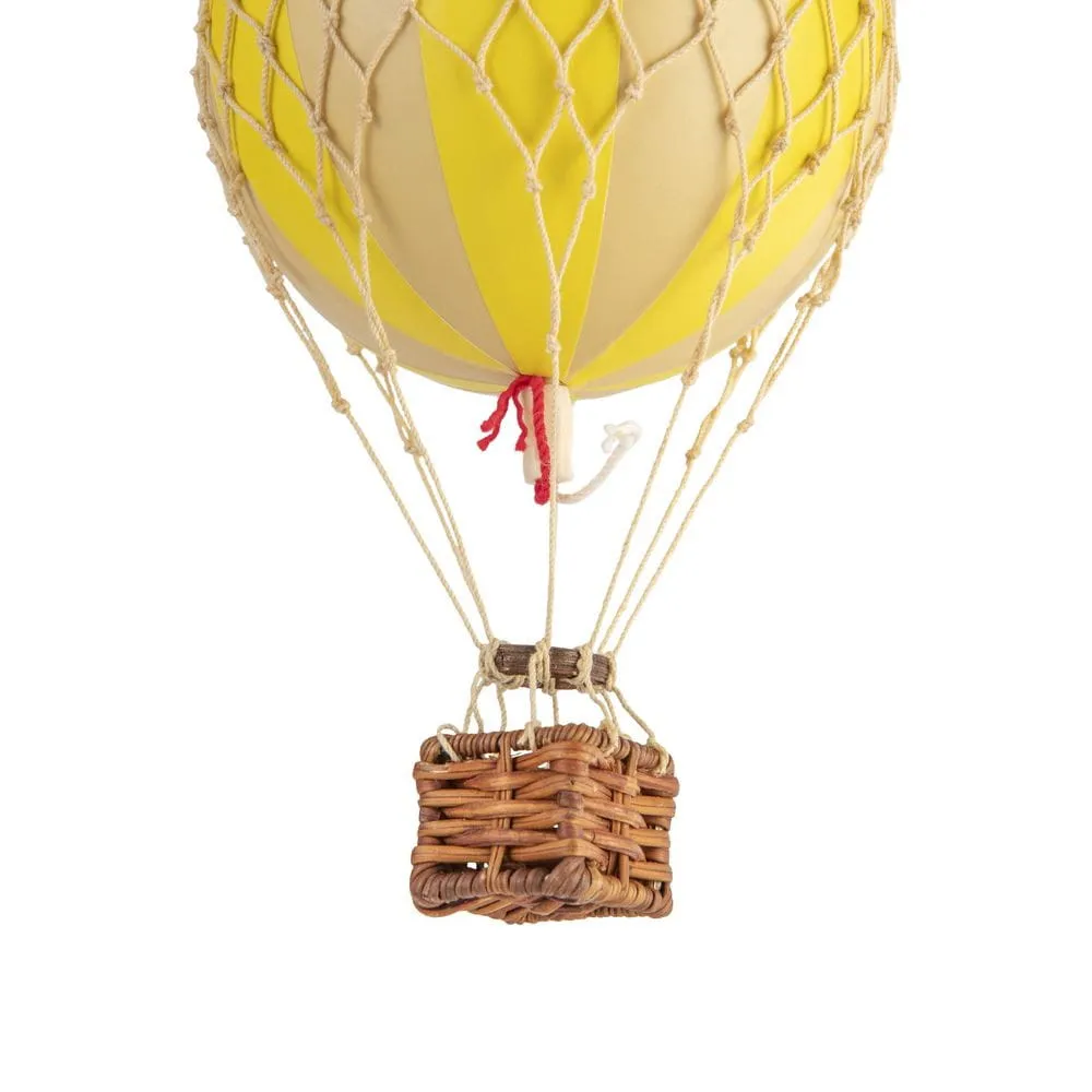 Authentic Models Floating The Skies Balloon Model, Yellow Double,  8.5 Cm