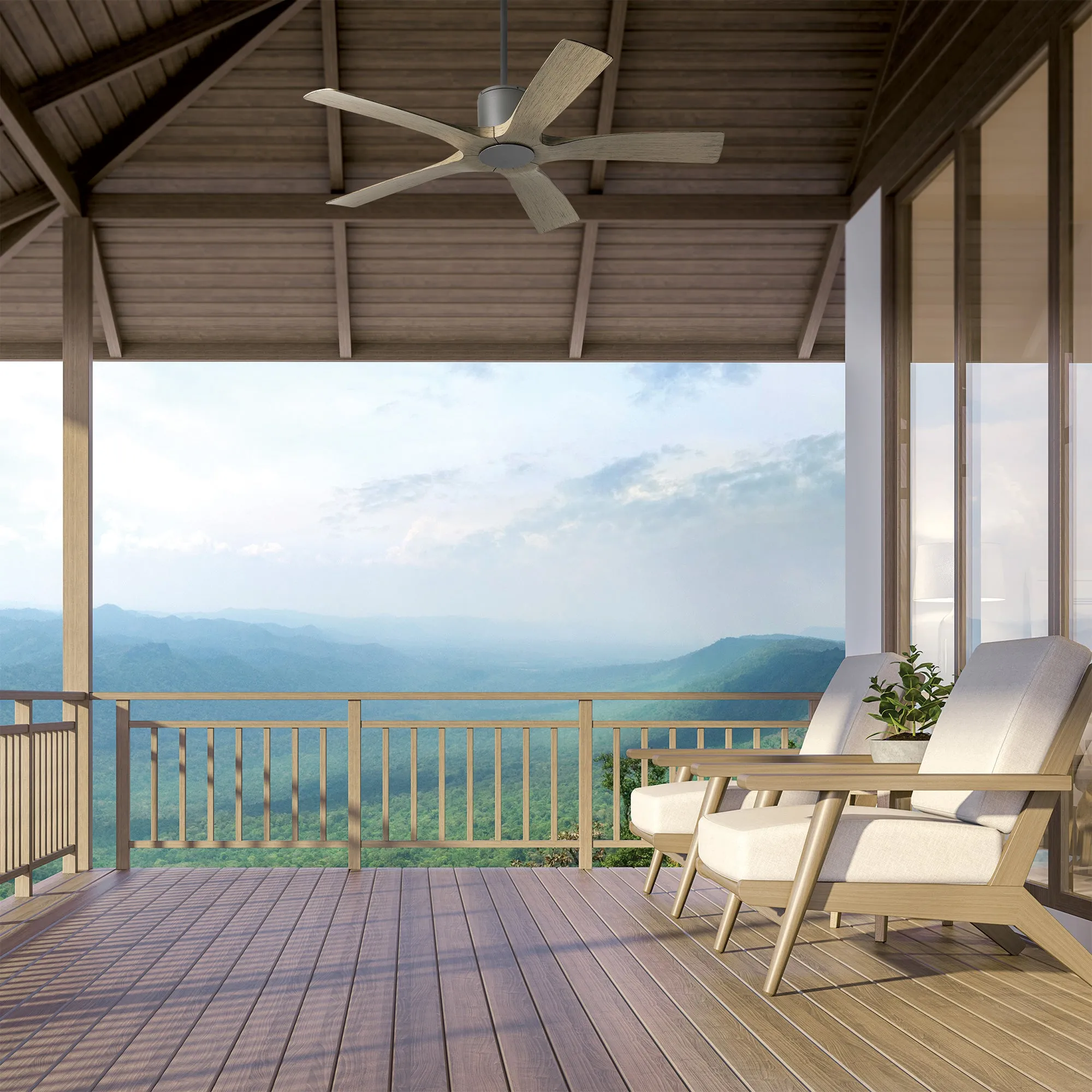 Aviator Indoor/Outdoor Ceiling Fan