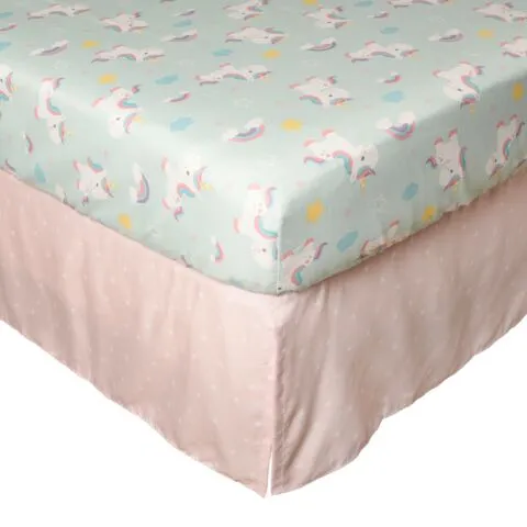 Baby's First 4-Piece Nursery Bedding Set - Pink