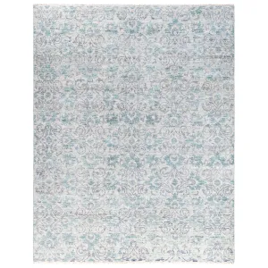 Beige Transitional Wool Rug - 8'1" x 10'3"