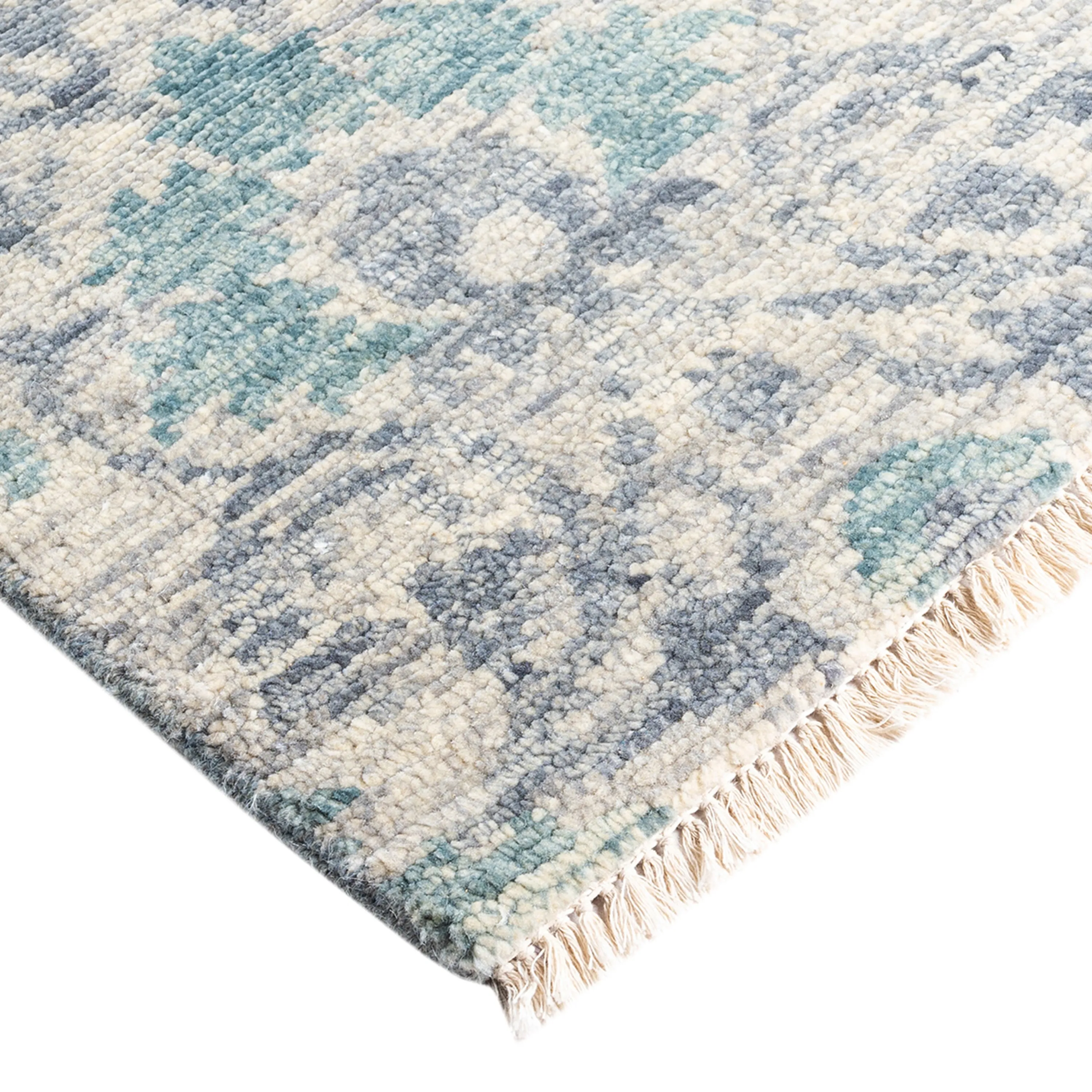 Beige Transitional Wool Rug - 8'1" x 10'3"