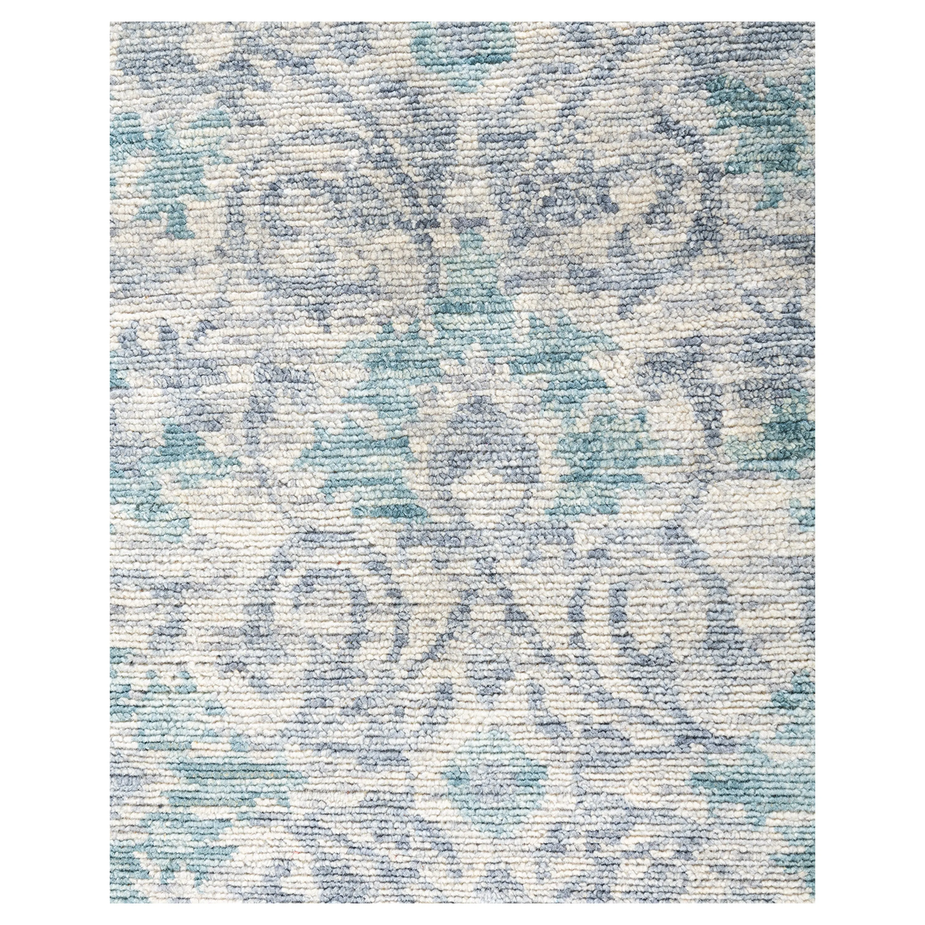 Beige Transitional Wool Rug - 8'1" x 10'3"