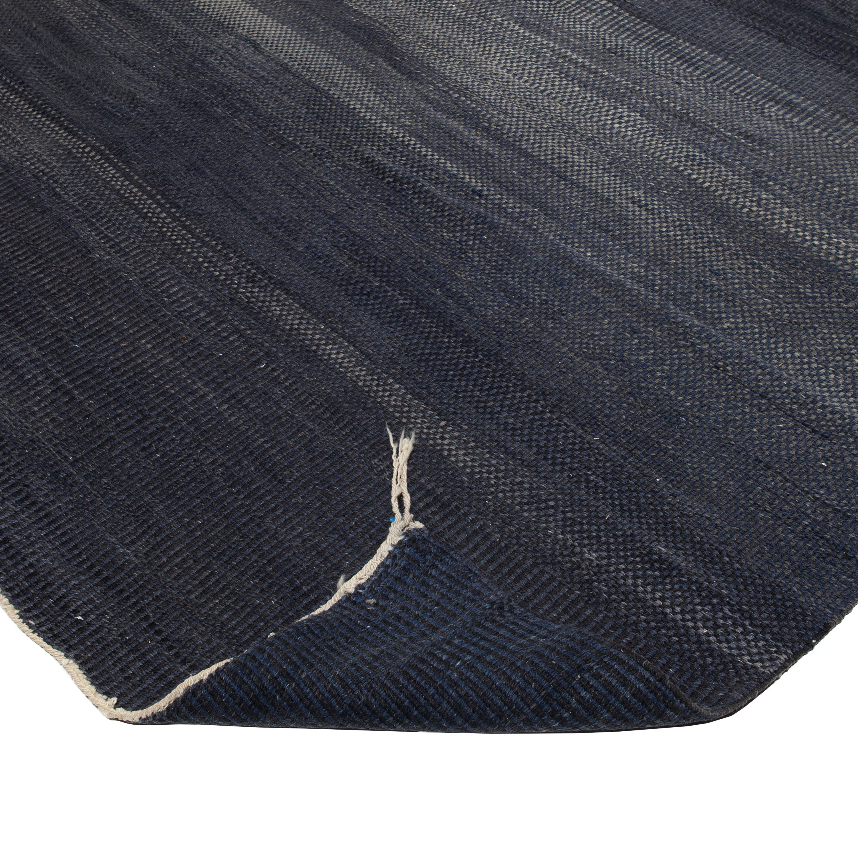 Black Casablanca Moroccan Wool Rug - 12'8" x 19'6"