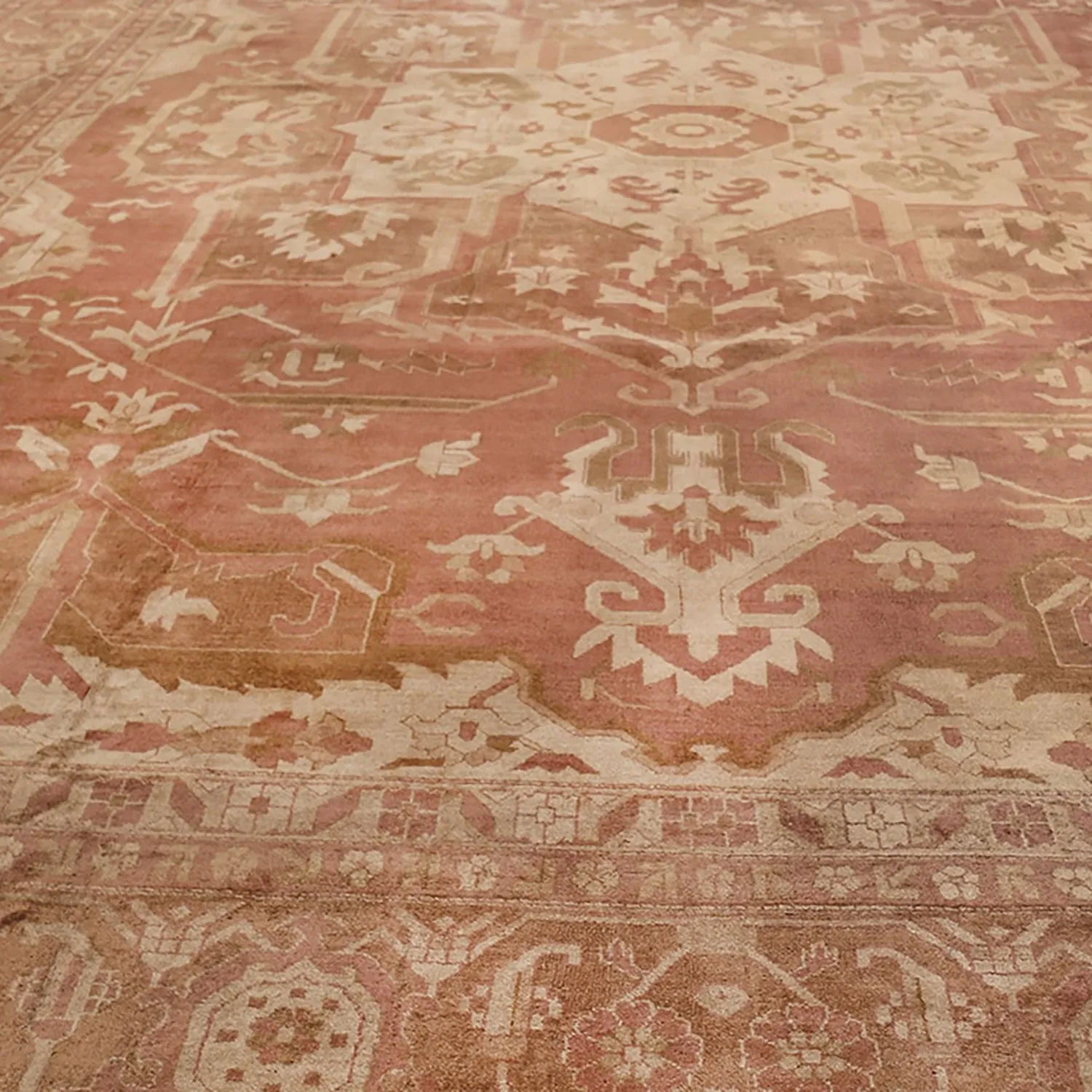 Brown Persianindian Amritsar Rug - 14'5" x 18'8"