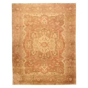 Brown Persianindian Amritsar Rug - 14'5" x 18'8"