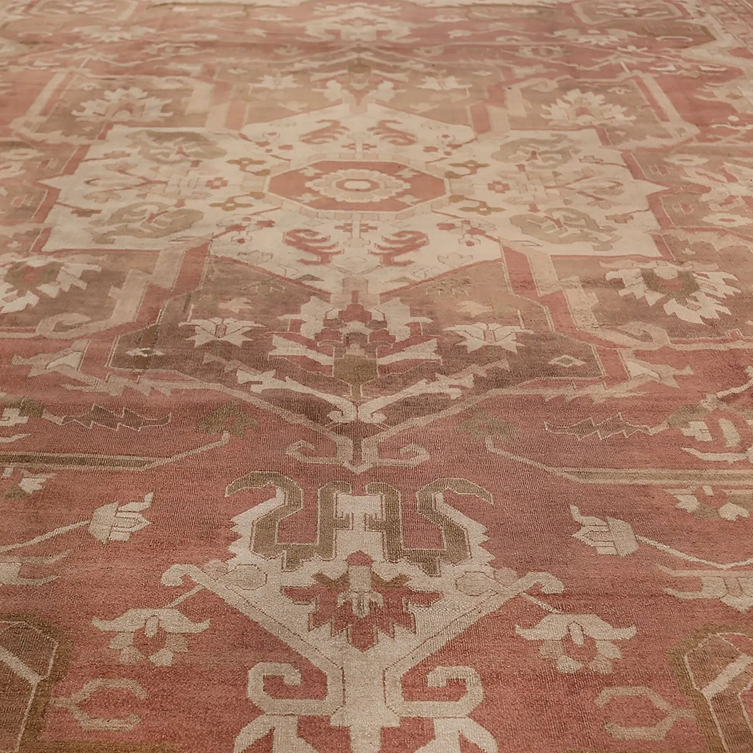 Brown Persianindian Amritsar Rug - 14'5" x 18'8"