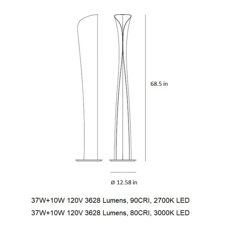 Cadmo LED Floor Lamp