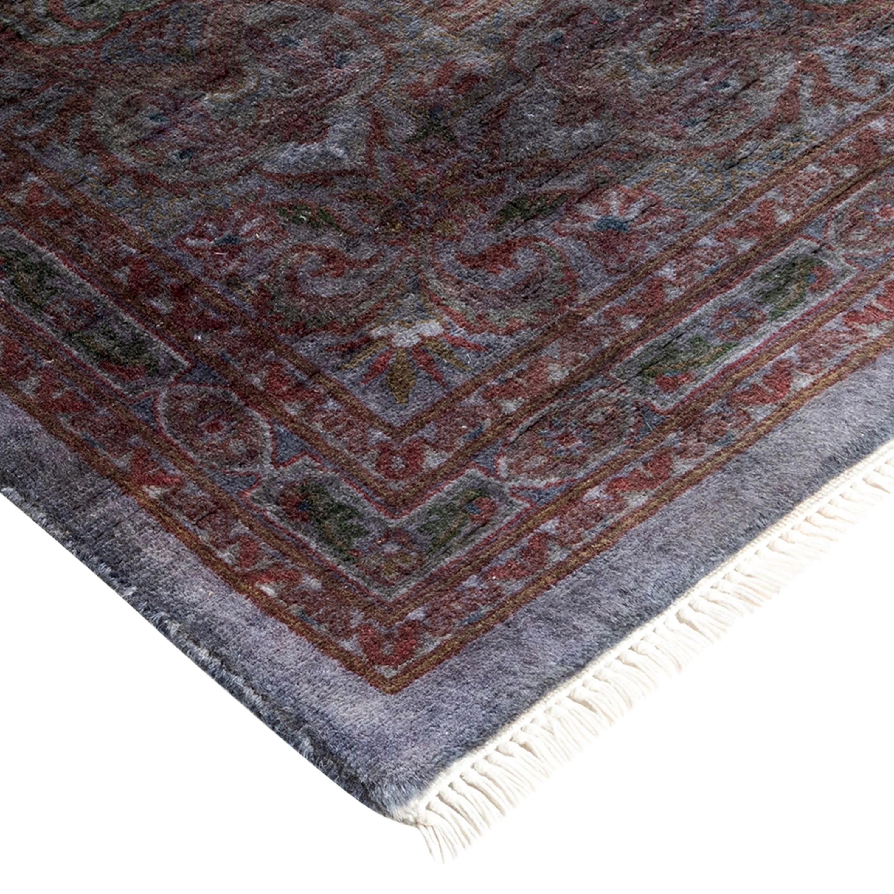 Charcoal Overdyed Wool Rug - 8'3" x 10'6"