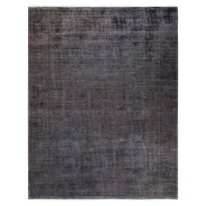 Charcoal Overdyed Wool Rug - 8'3" x 10'6"