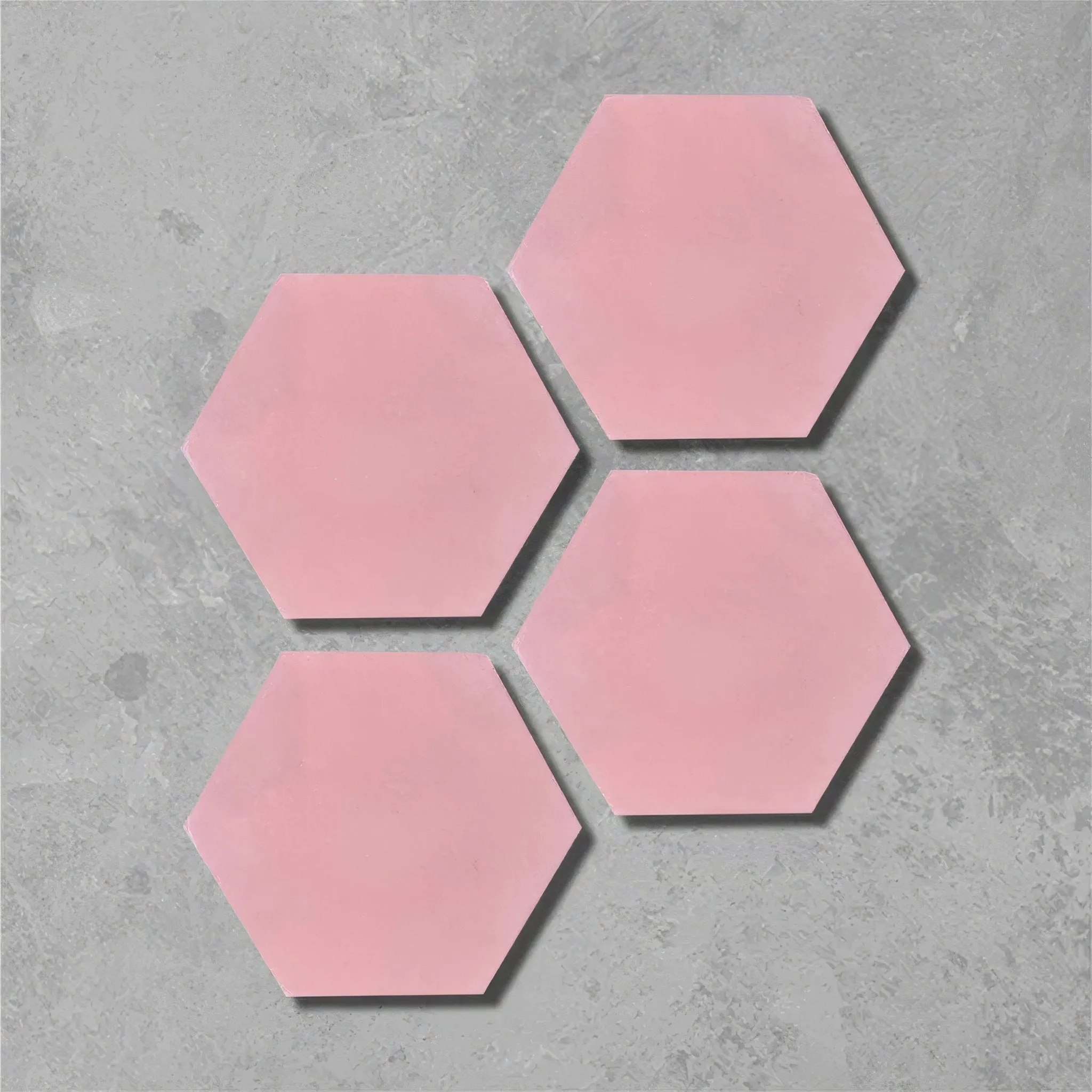 Cherry Red Hexagonal Tile