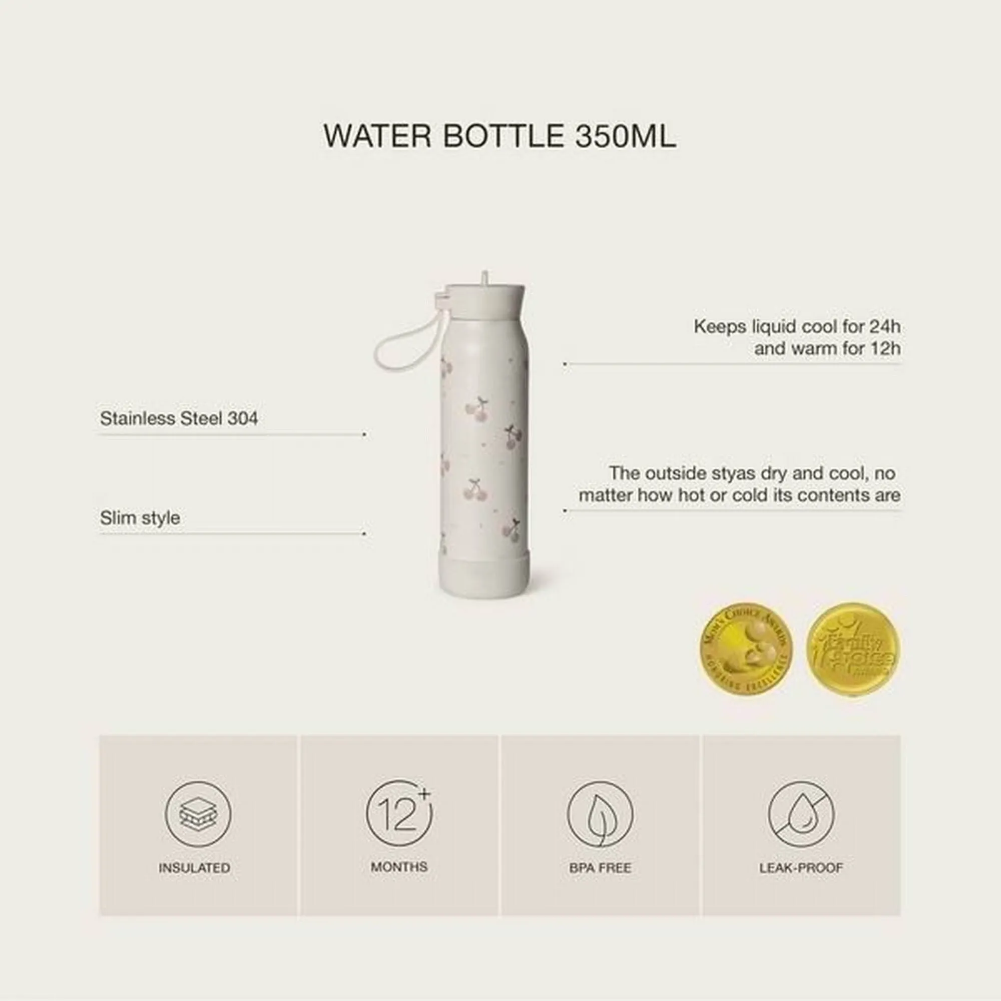 Citron 350ML Water Bottle - Spaceship (New Shape)