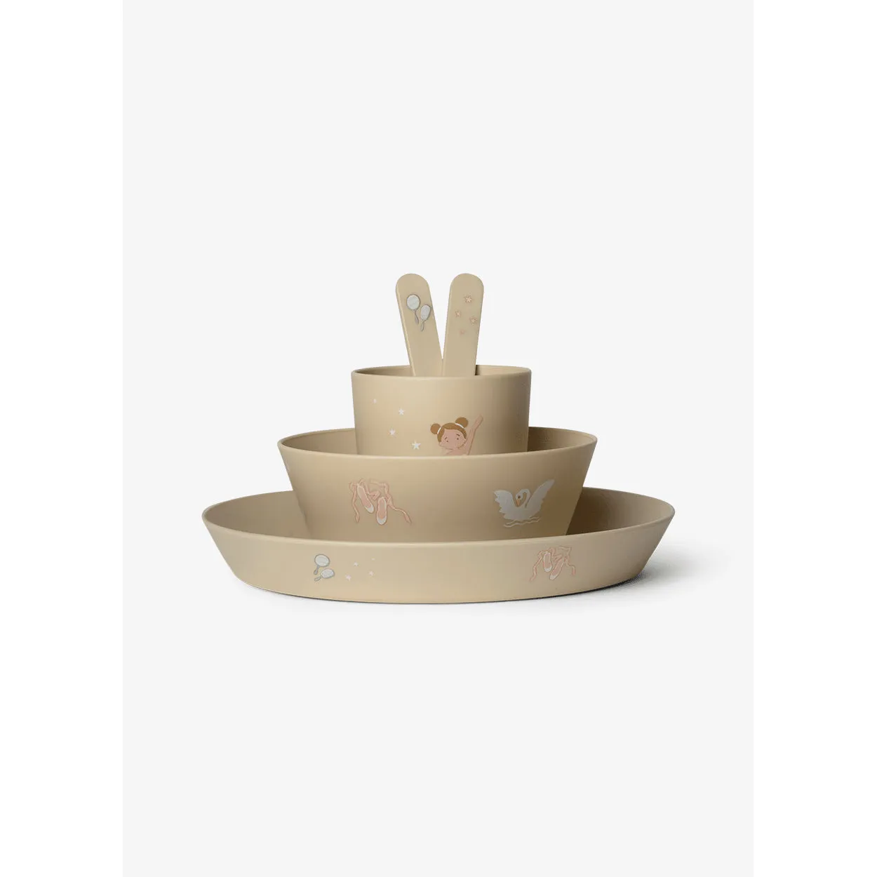 Citron Bio Based Tableware Set - Ballerina
