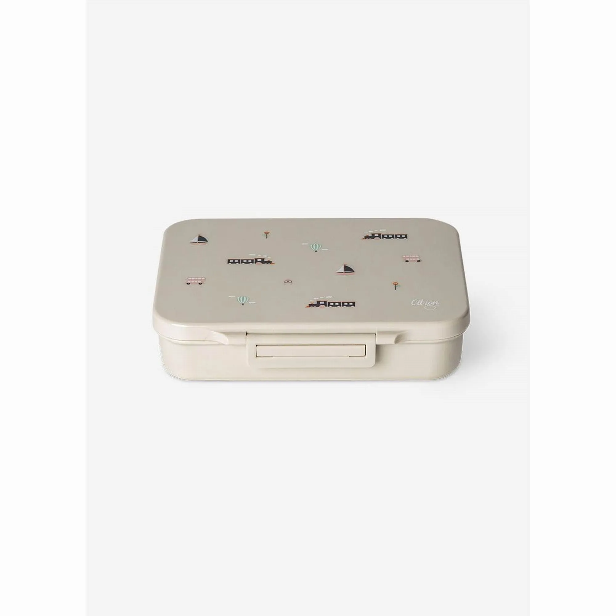 Citron Incredible Tritan Lunchbox with 4 Compartments - Vehicles