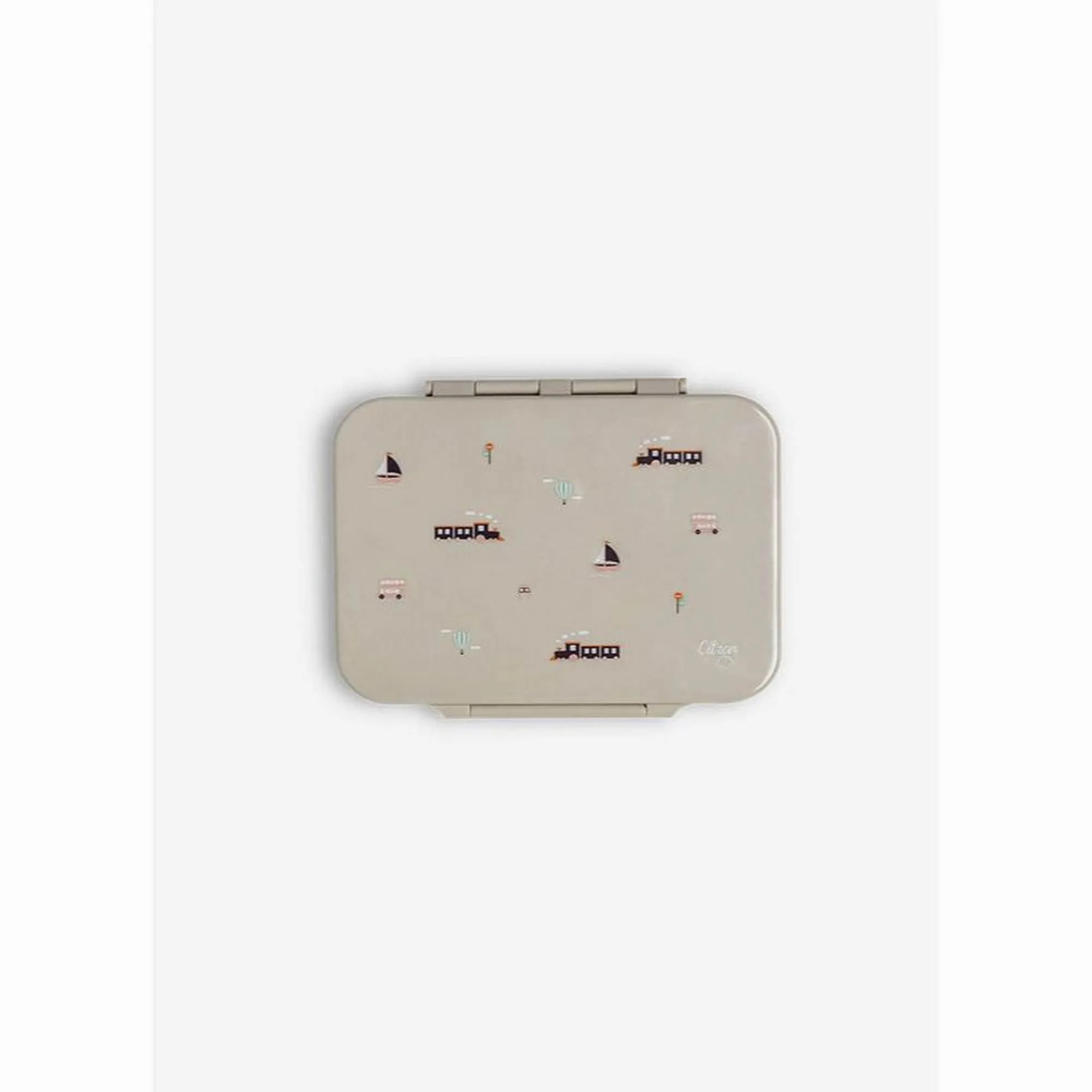 Citron Incredible Tritan Lunchbox with 4 Compartments - Vehicles