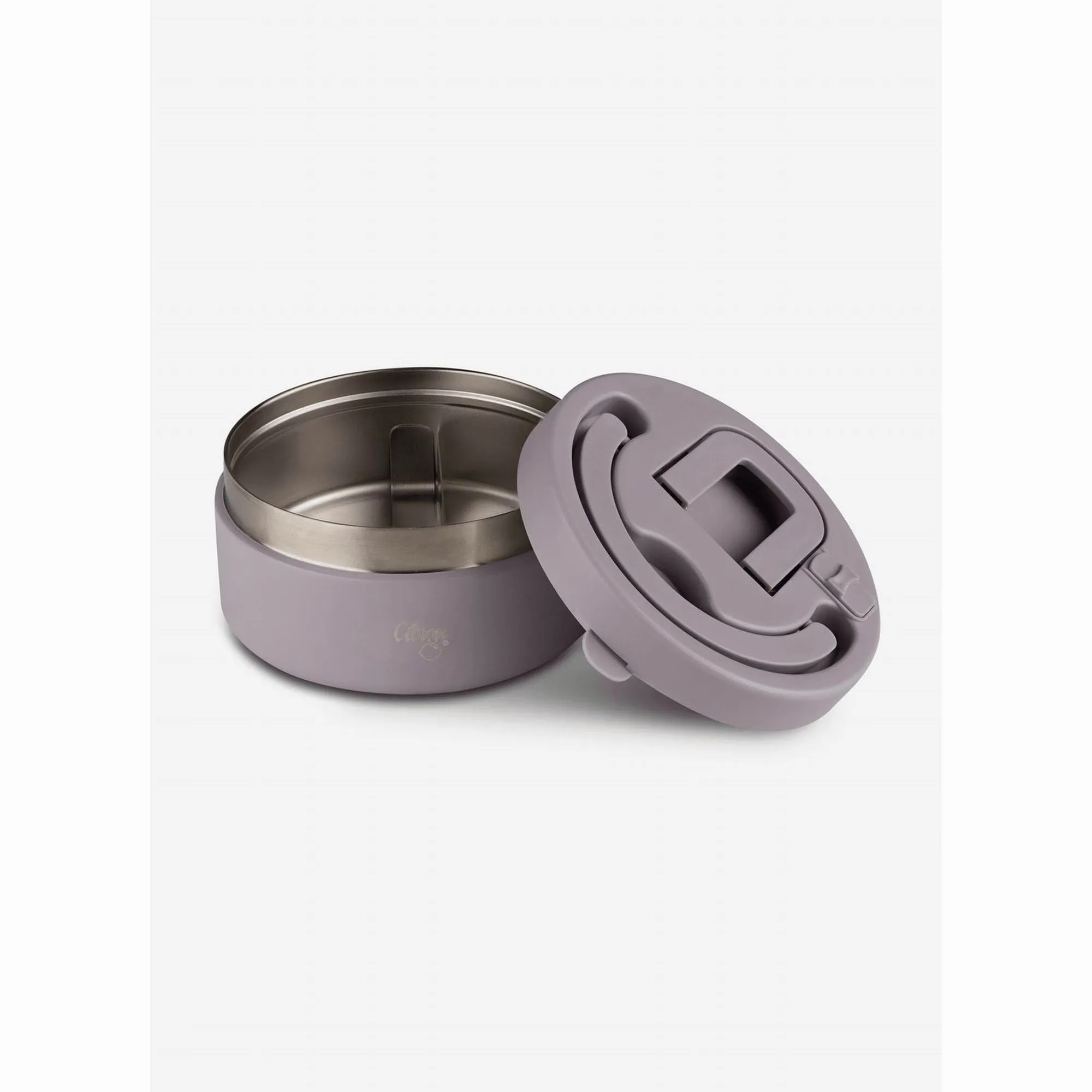 Citron Insulated Stainless Steel Food Jar 400ml - Purple