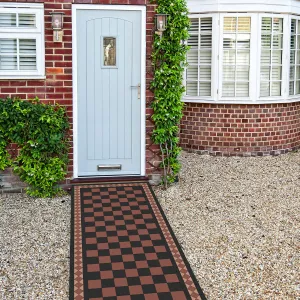 Classic Victorian Klinker Porcelain Tile 10x10cm Matt - Sold by Sheet