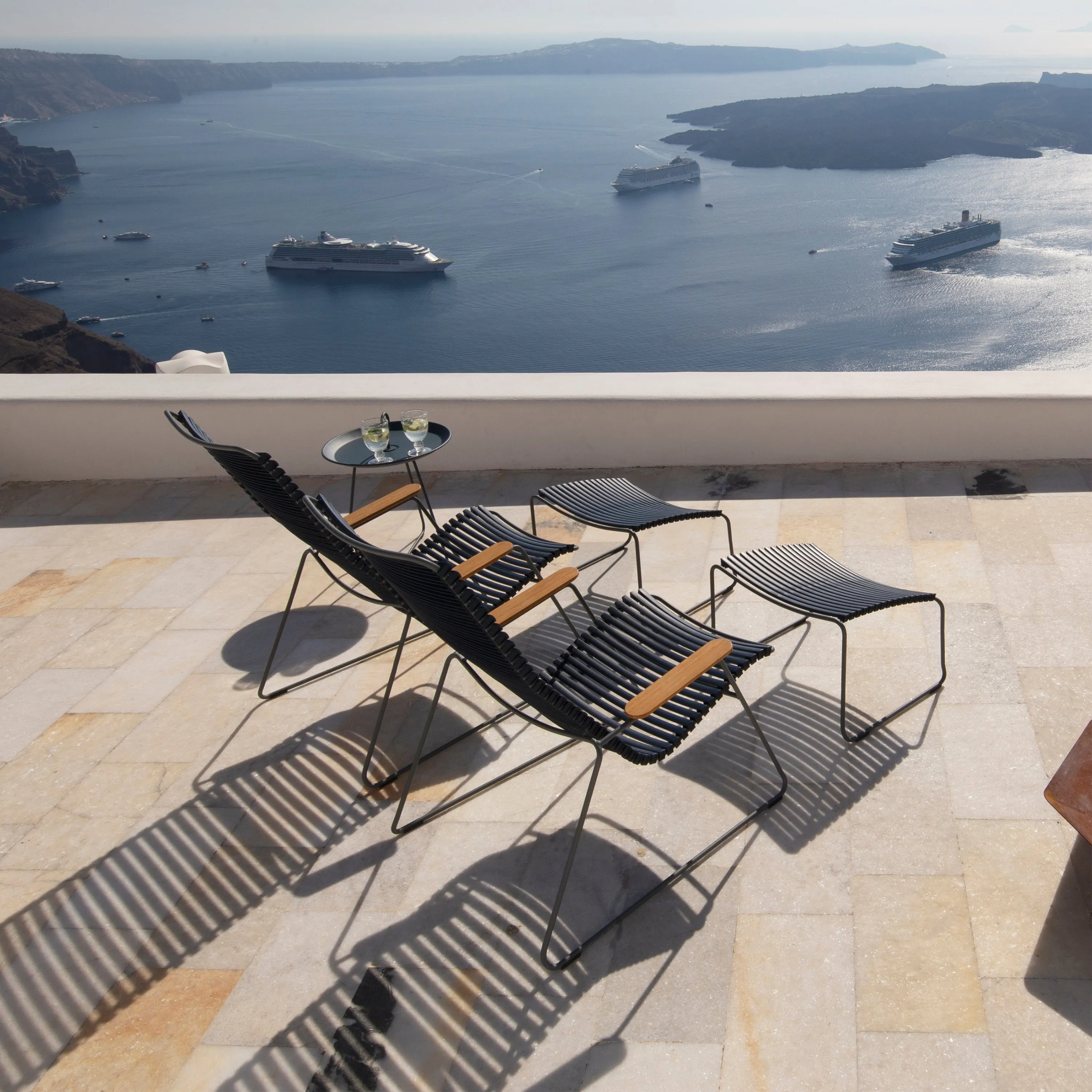 Click Outdoor Ottoman