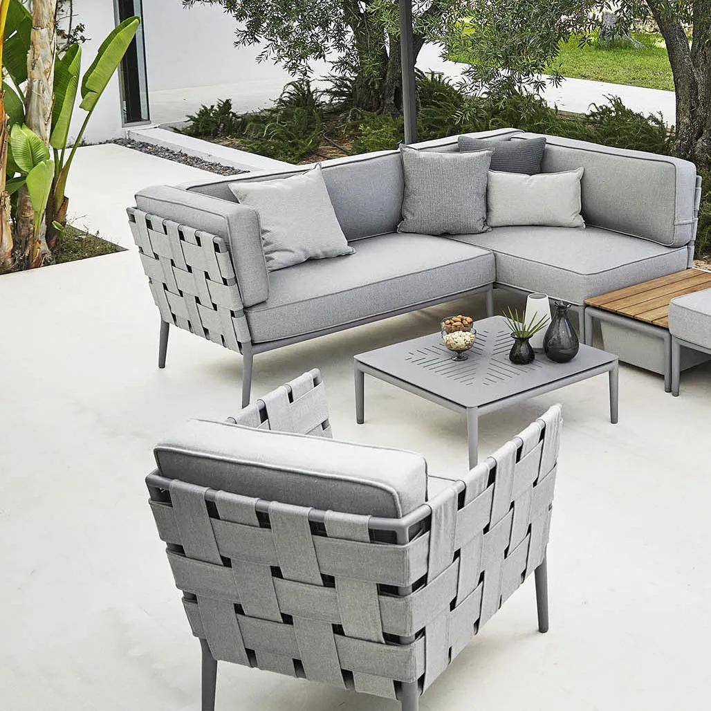 Conic Outdoor 3 Seater Sectional