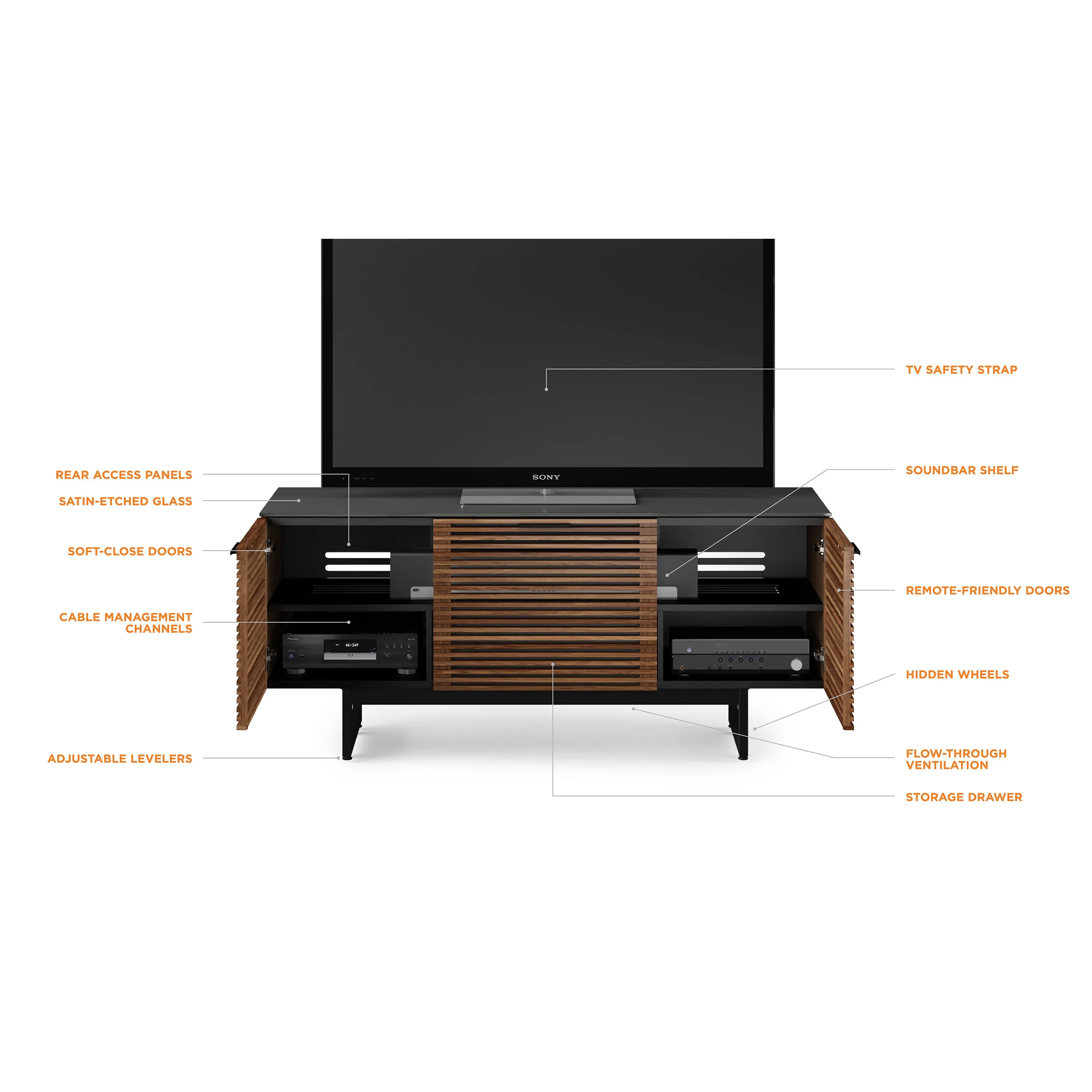 Corridor TV Console