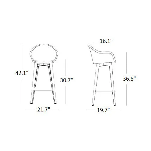 Edgard Outdoor Stool