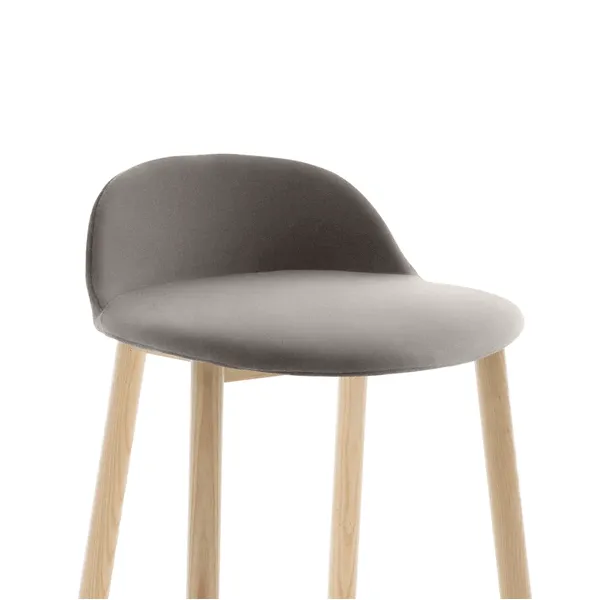 Emeco Alfi Low Back Chair With Aluminum Base