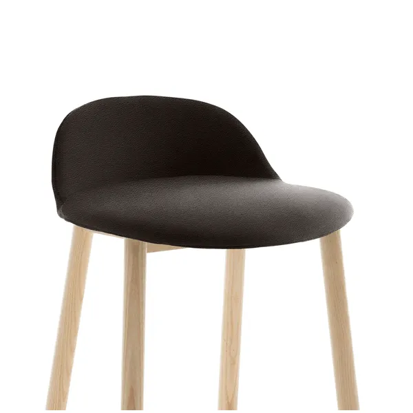 Emeco Alfi Low Back Chair With Aluminum Base