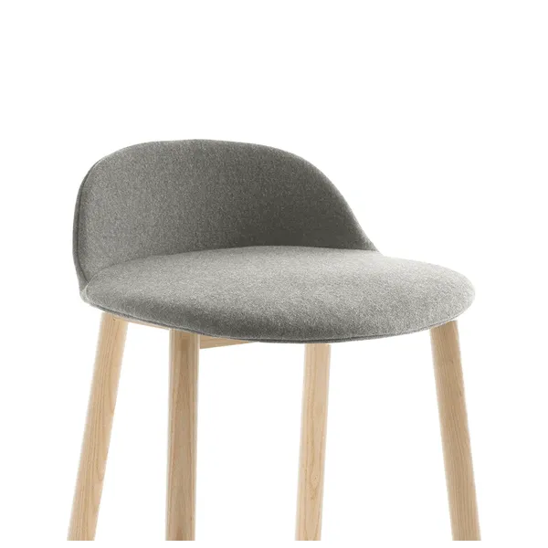 Emeco Alfi Low Back Chair With Aluminum Base