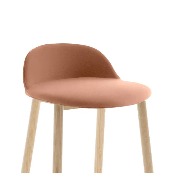 Emeco Alfi Low Back Chair With Aluminum Base