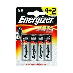 Energizer Battery "AA" (E91 BP3 1) x 4