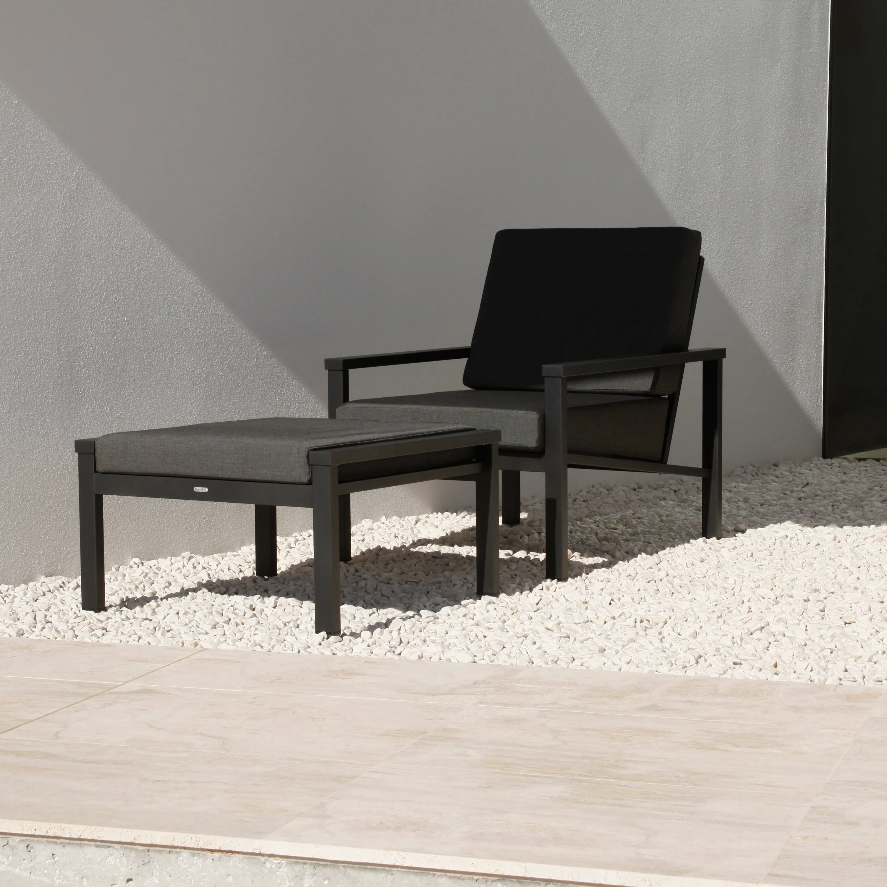 Equinox Painted Deep Seating Ottoman