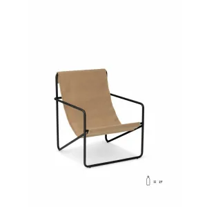 Ferm Living Desert Chair Kids, Black/Solid