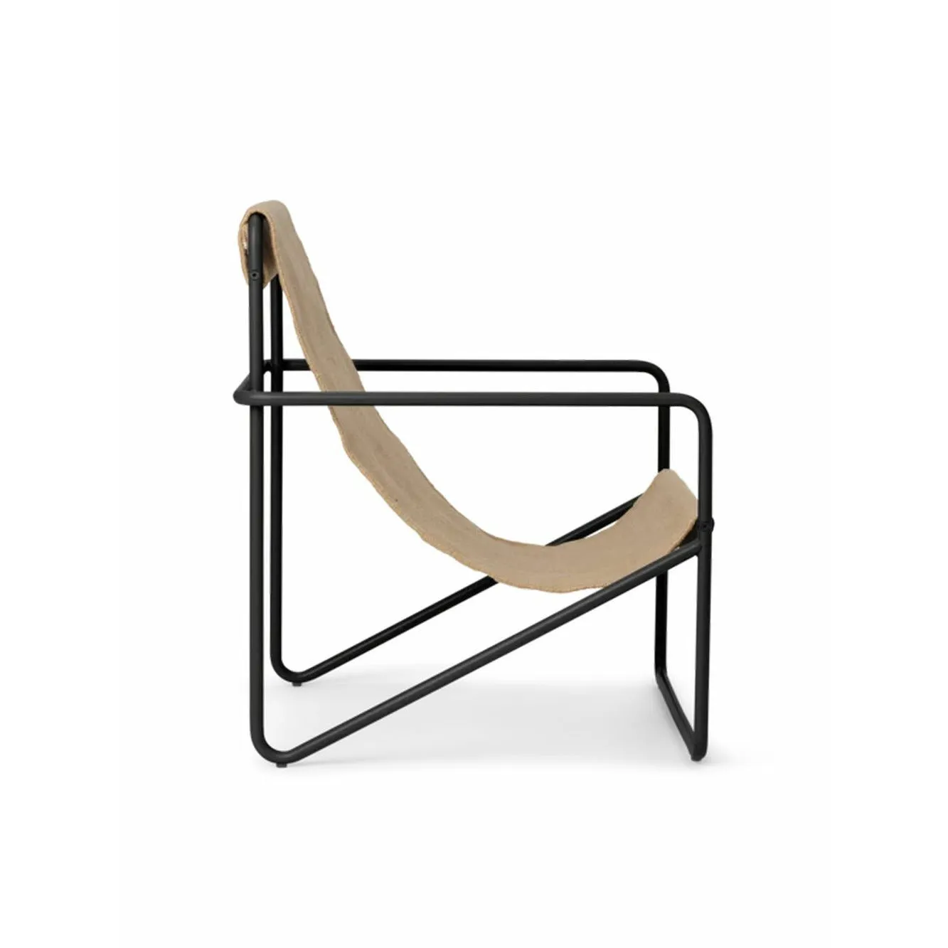 Ferm Living Desert Chair Kids, Black/Solid