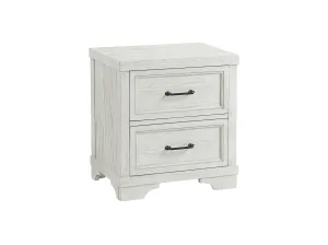 Foundry Night Table - White Dove