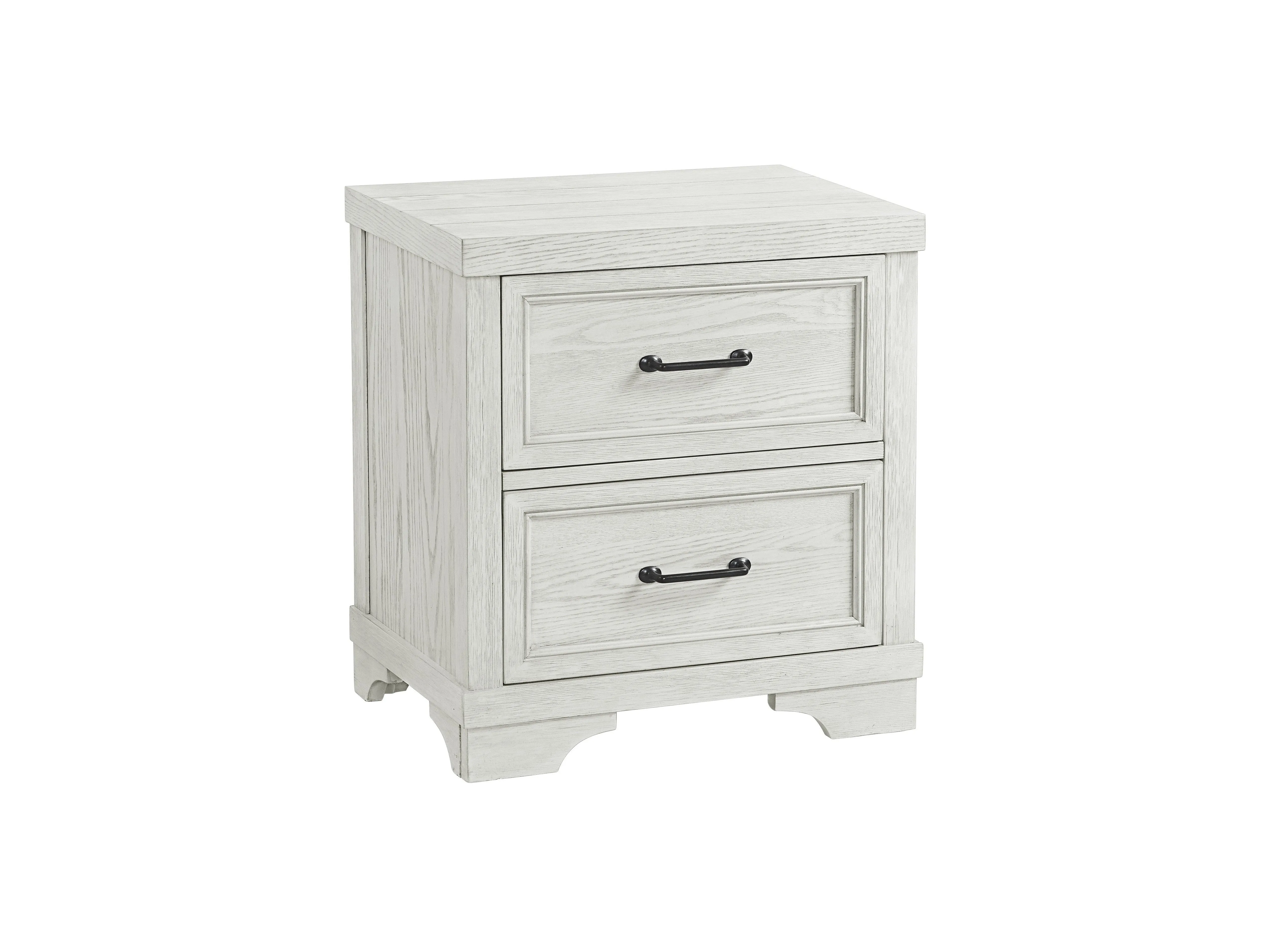 Foundry Night Table - White Dove