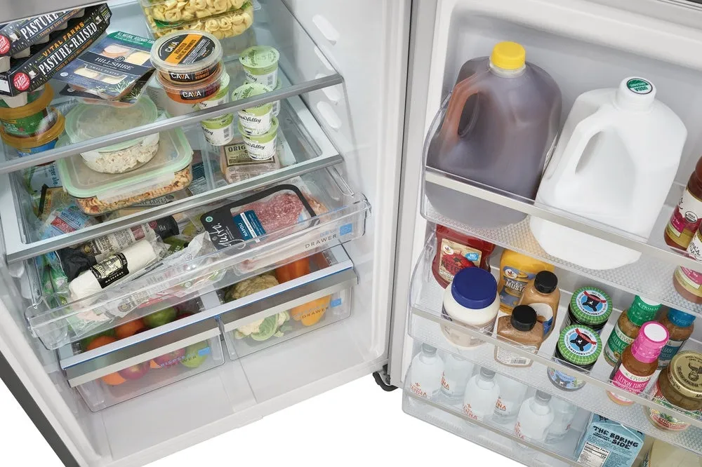 Frigidaire Gallery Smudge-Proof Stainless Steel Top-Freezer Refrigerator (20 Cu. Ft.) - FGHT2055VF
