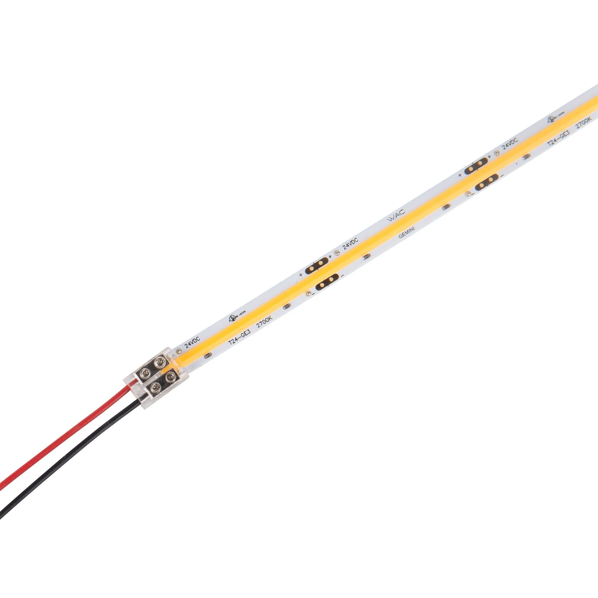Gemini 24VDC LED COB Tape Light 3W/foot 15ft Reel