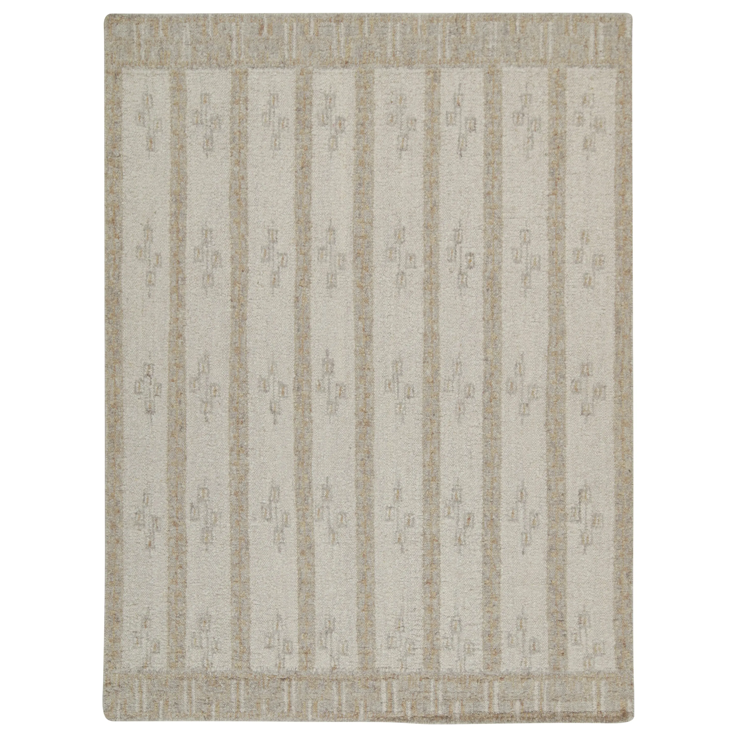 Grey Moroccan Berber Wool Rug - 7'9" x 10'6"