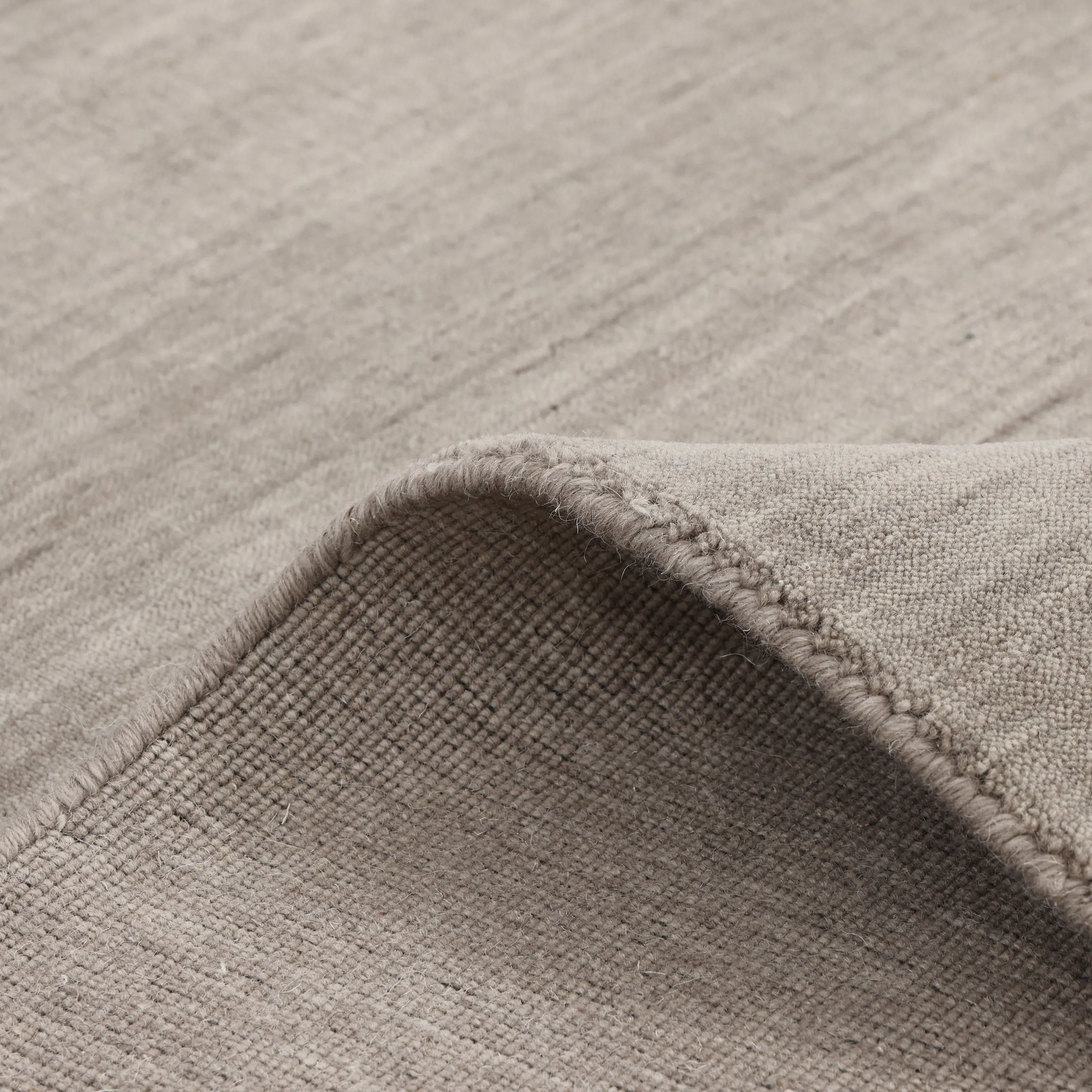 Grey Transitional Gabbeh Wool Rug - 9' x 12'
