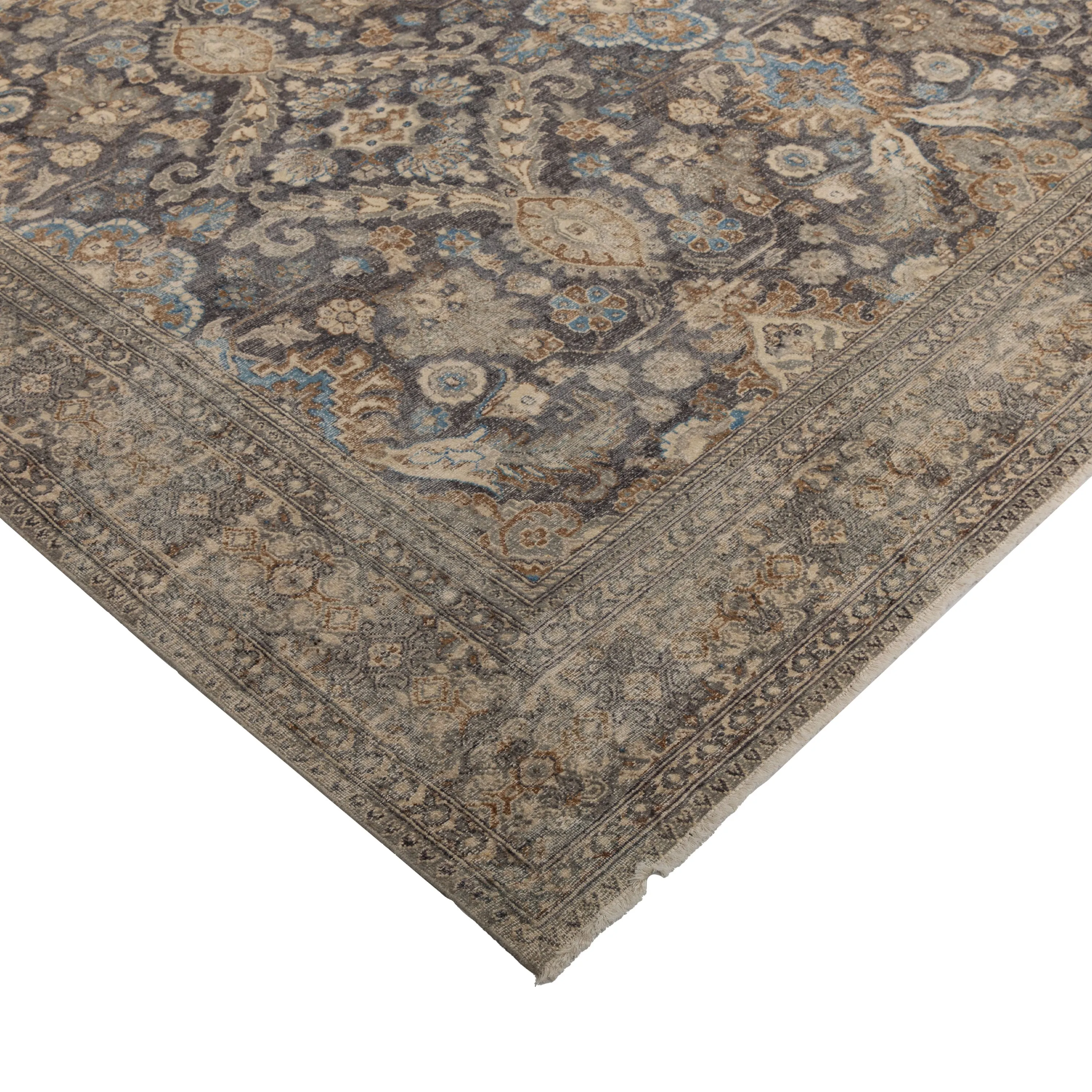 Hazel & Brown Sabideh Traditional Wool Rug - 10'x14'