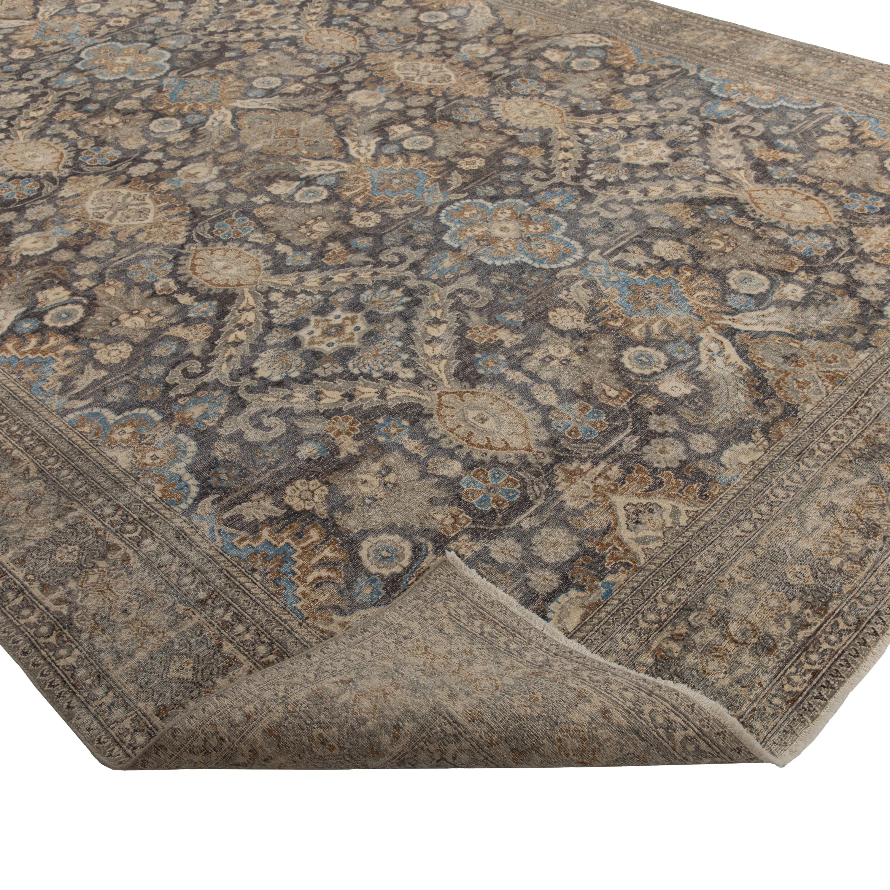 Hazel & Brown Sabideh Traditional Wool Rug - 10'x14'